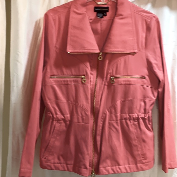 DANA BUCHMAN Sports Jacket 63% Cotton ZIP up NICE - Picture 11 of 14